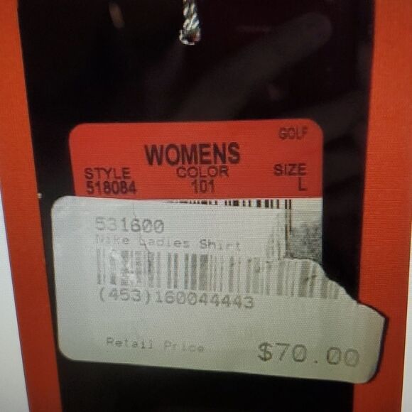 NIKE LADIES Golf  Tour performance convert Top L new - Picture 3 of 5